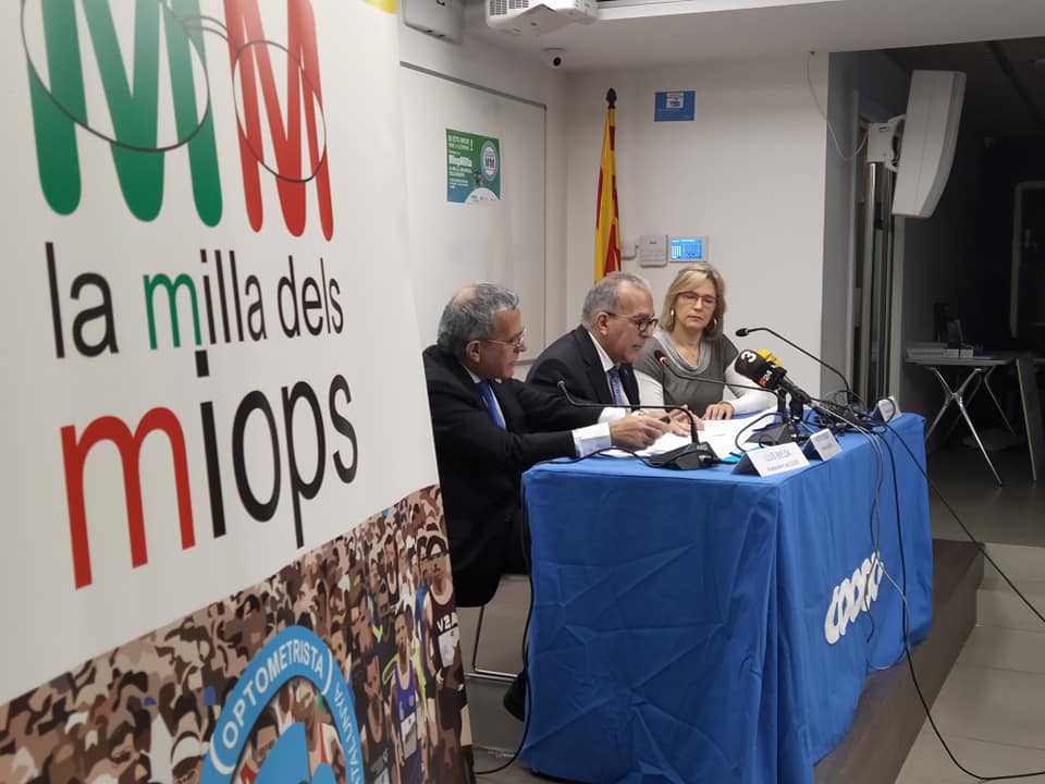 Gran repercussió de la roda de premsa sobre la miopia i els infants