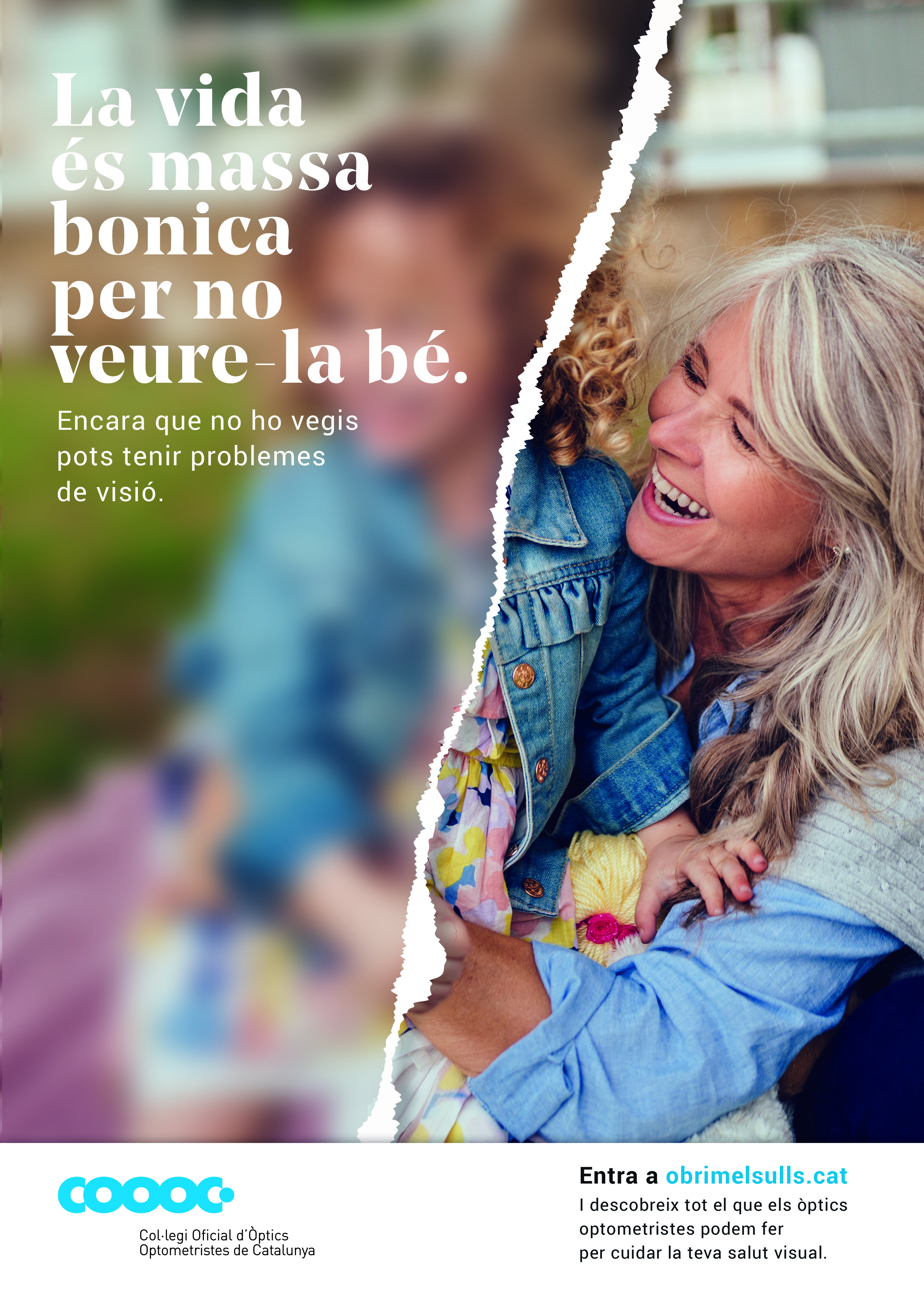 Continuem amb la campanya del COOOC: La vida és massa bonica per no veure-la bé