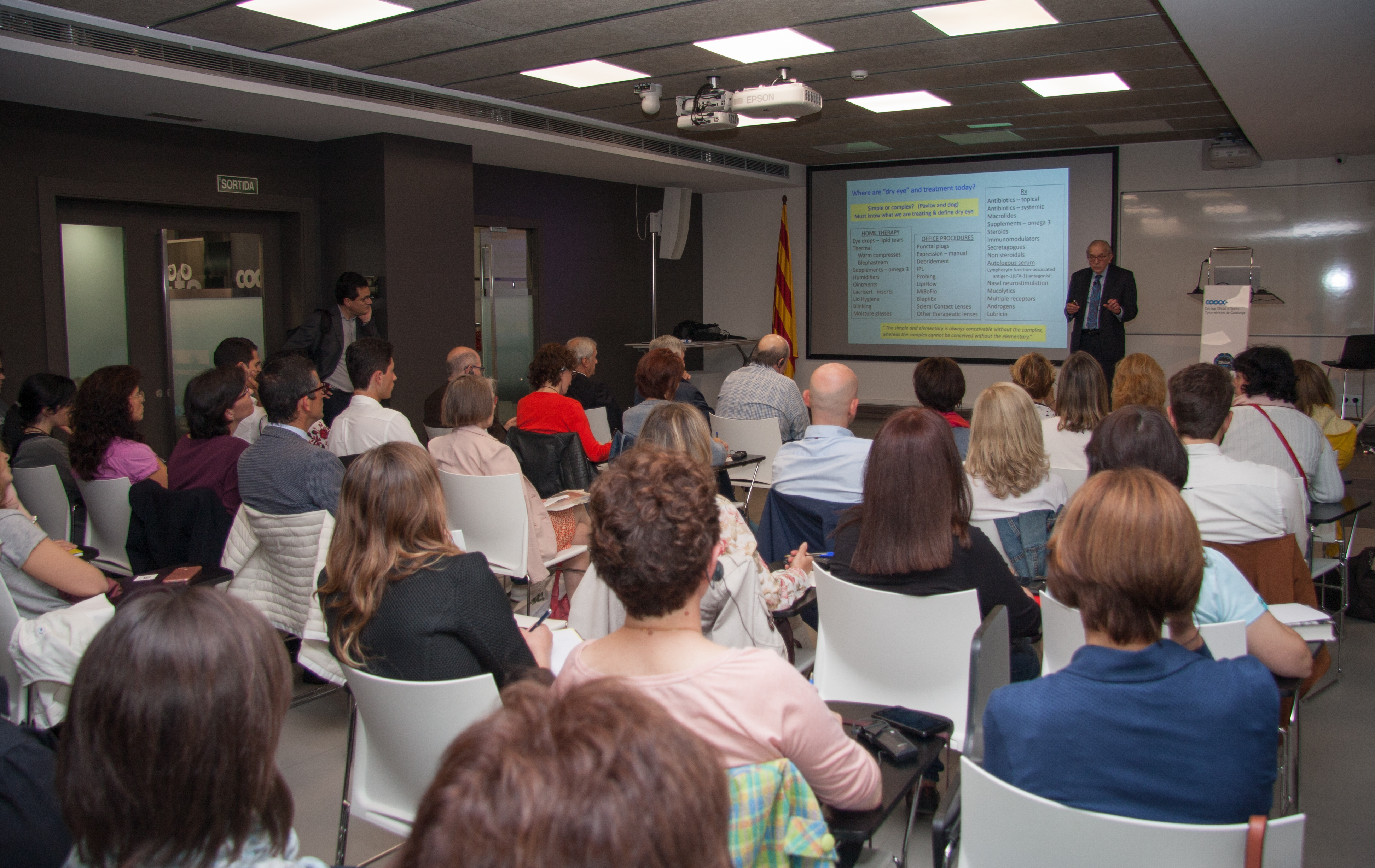 Ja pots gaudir la conferència del doctor Korb al COOOC