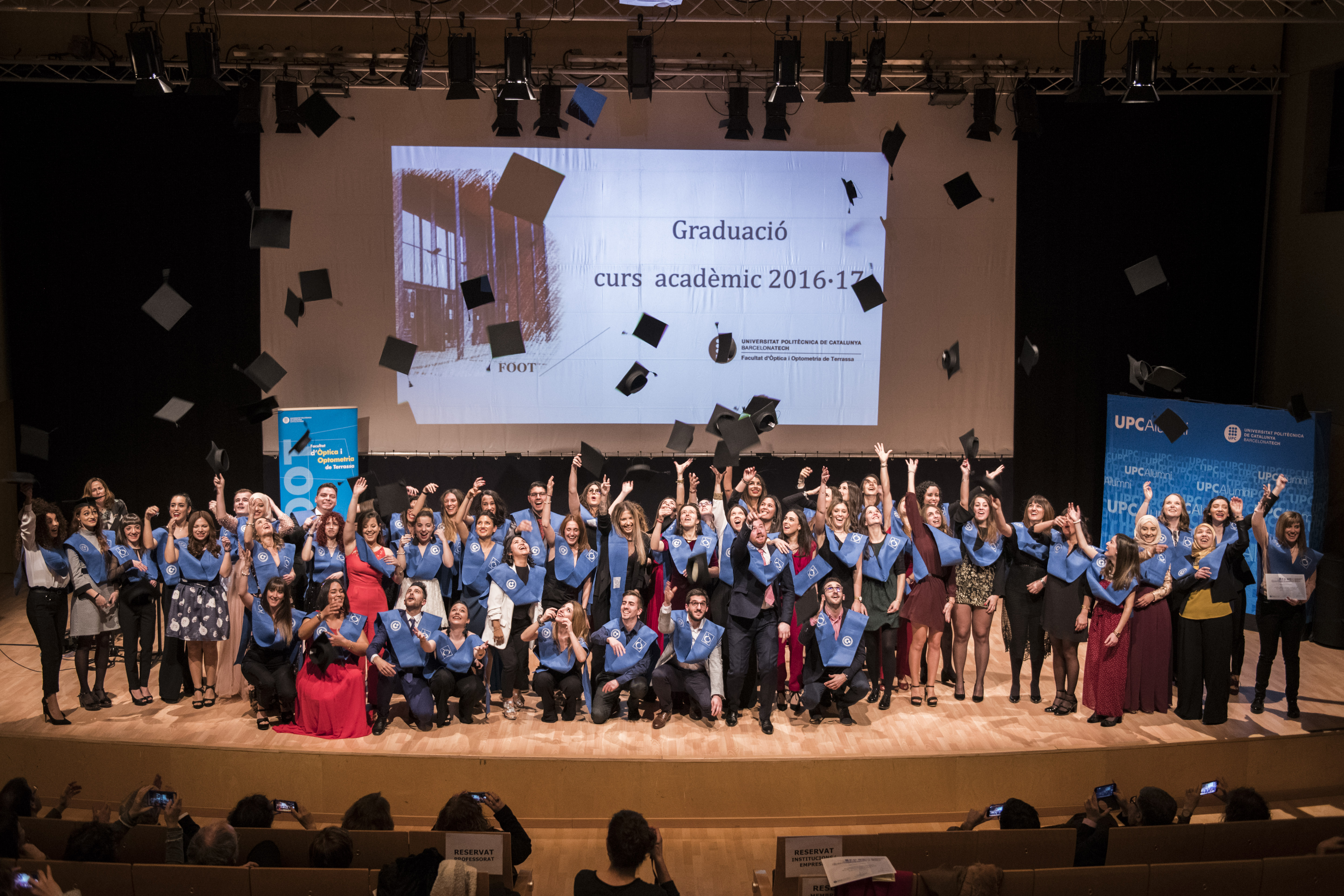 La FOOT celebra l’acte de graduació 2016-2017