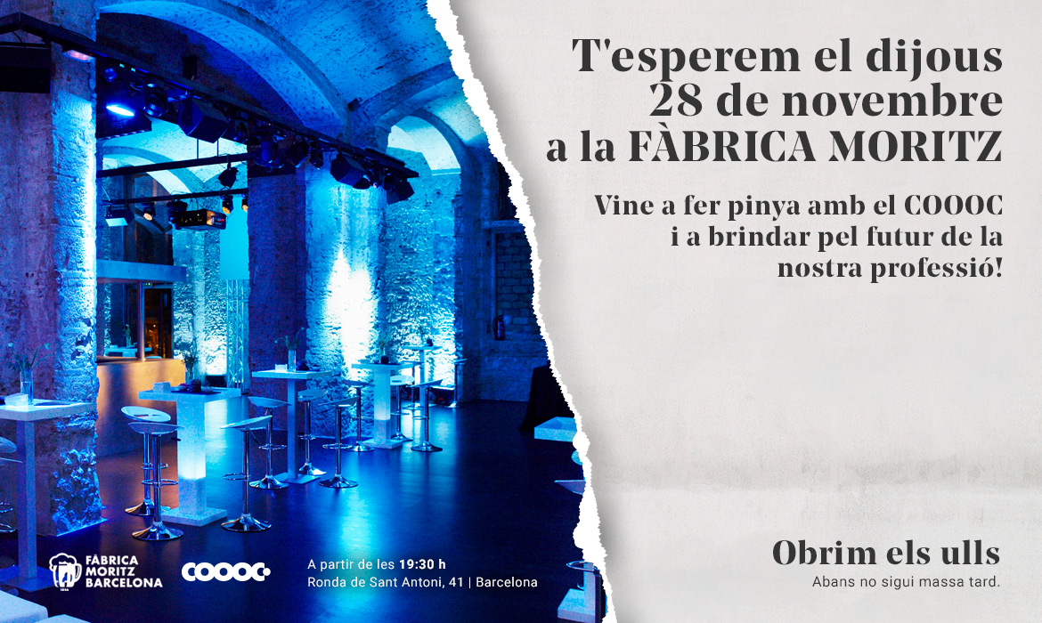 T'esperem al gran acte del proper 28 de novembre!