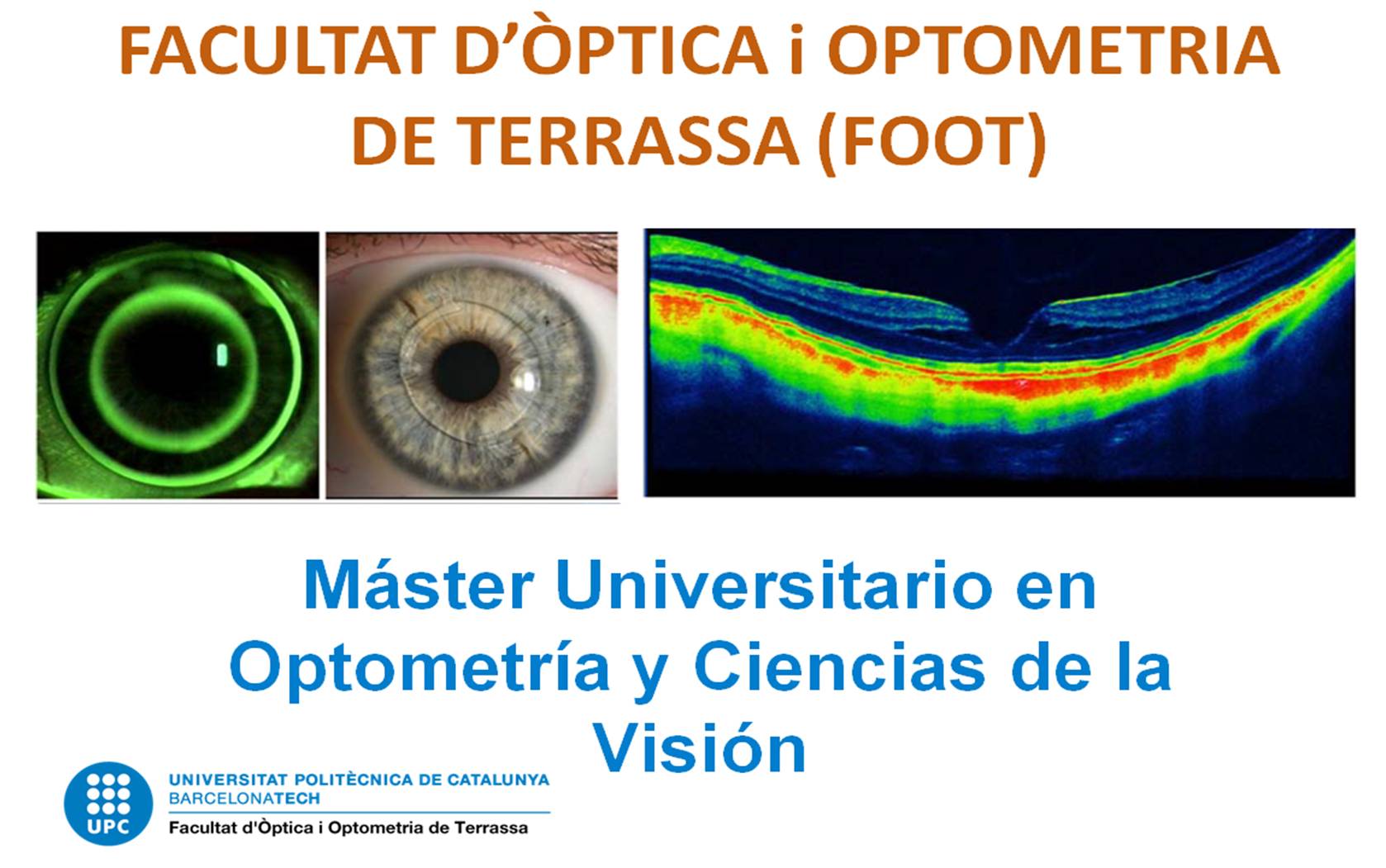 Oberta la preinscripció del Màster de la FOOT